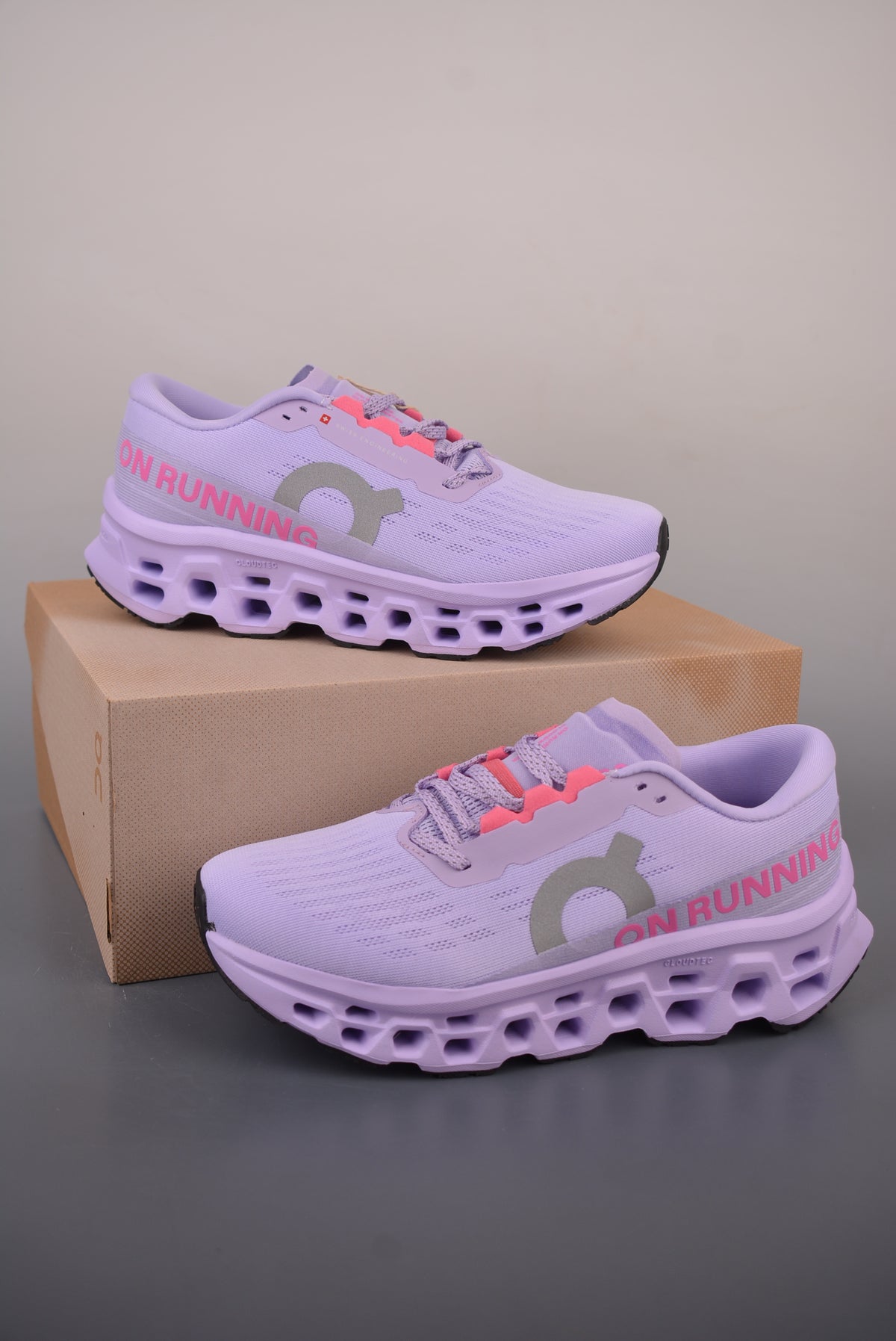On Running Cloudmonster 3 "Lilac / Camellia"