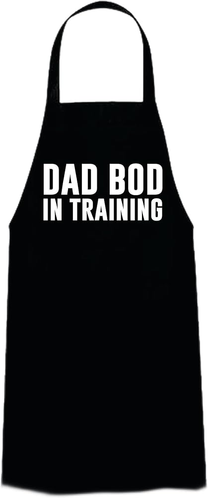 Dad Bod in Training, Manly Apron, Funny BBQ Apron for Men, Men’s Apron for Grilling Gifts for Men, Grilling Apron, Father's Day Gift