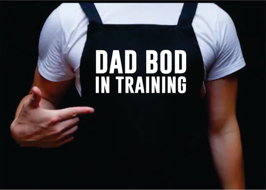 Dad Bod in Training, Manly Apron, Funny BBQ Apron for Men, Men’s Apron for Grilling Gifts for Men, Grilling Apron, Father's Day Gift